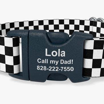 closeup view of personalization